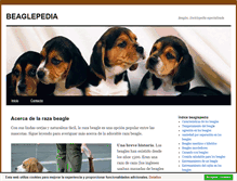 Tablet Screenshot of beaglepedia.com